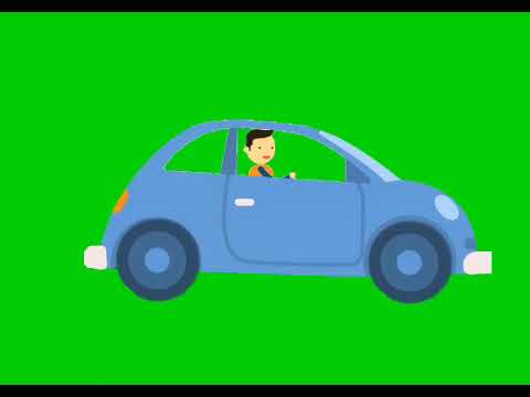  Animasi  mobil  bergerak green screen YouTube