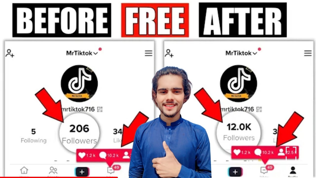 Tiktok Par Follower kaise badhaye | How To increase Tiktok Followers ...