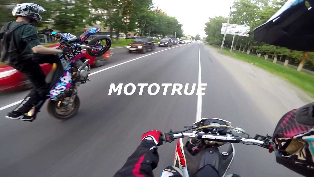 поездка на дачу. нарвались на дачников. enduro. flame. засадили мот.