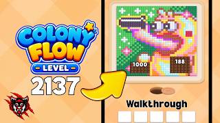 Colony Flow Level 2137 Hard Game Walkthrough