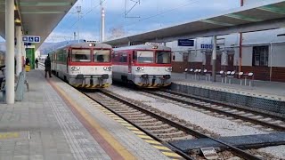 Train Ride in Western Slovakia