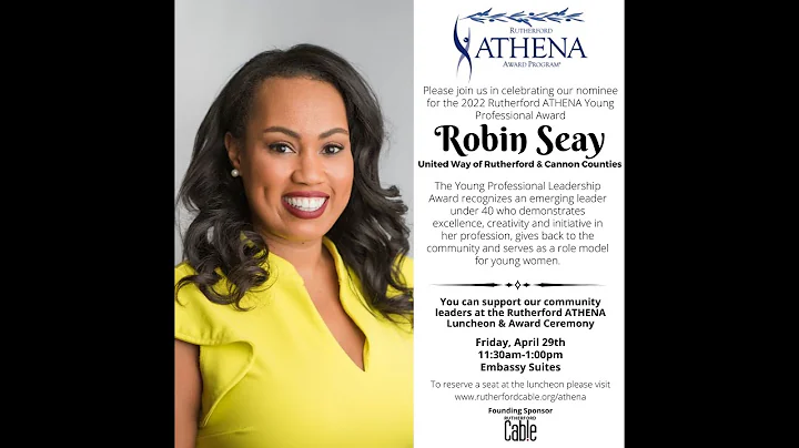 2022 ATHENA YP Nominee Robin Seay