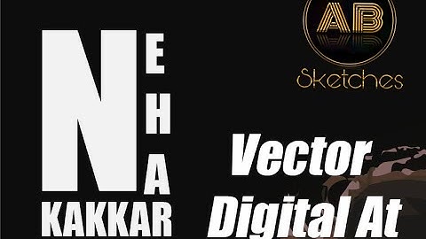 Vector Digital Art |  Ft. Neha Kakkar