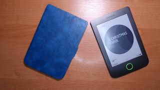 Обкладинка Shell Lux для PocketBook (Aqua Blue) + PocketBook 614 Basic 2/Basic 3 | 0365