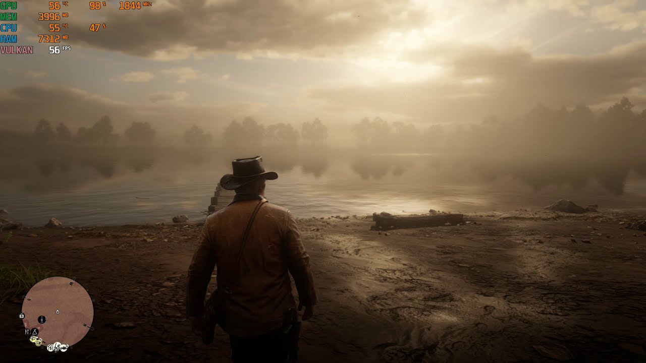 Ryzen 1500X RX 5500 XT 8 GB Red Dead Redemption 2 Hardware Unboxed Optimized Settings 2