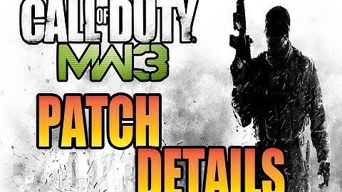 MW3 Patch Details & Thoughts - Modern Warfare 3 Kill Confirmed Gameplay.