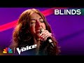 All four coaches are in awe after nini iris powerful performance of i see red  the voice blinds