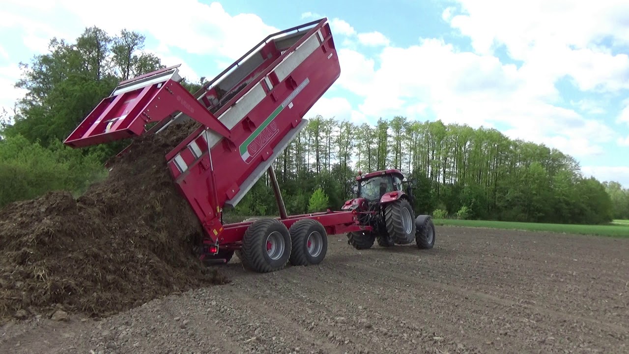 Załadunek, rozładunek i przewóz obornika (MEGA WTOPA, NIEBEZPIECZNA SYTUACJA)