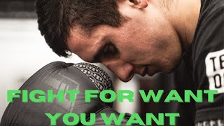 Fight For What You Want, Fight For Success,