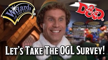 WoTC Just Released the OGL 1.2 Survey, Let