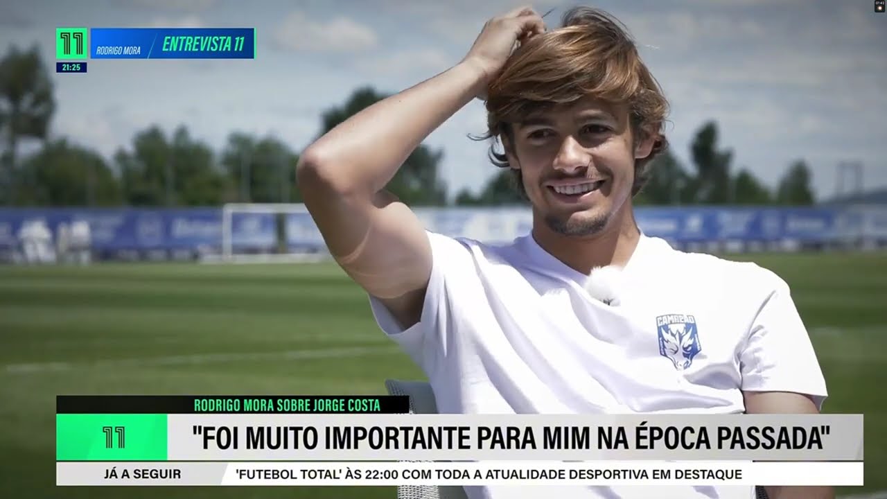 Rodrigo Mora recorda título do FC Porto e dedica conquista a Jorge Costa