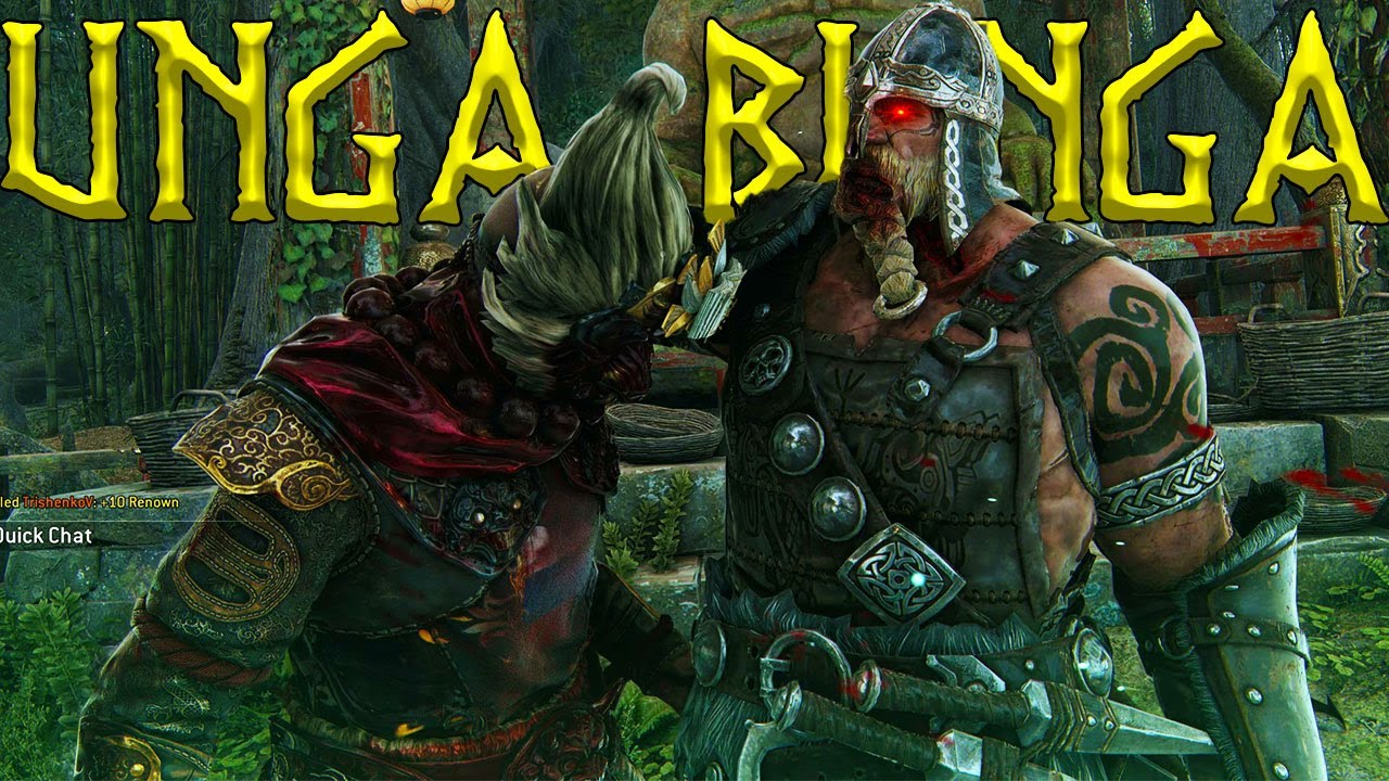 B-TIER RAIDER DONT THINK ONLY UNGA BUNGA!!! | For Honor | Raider Duels