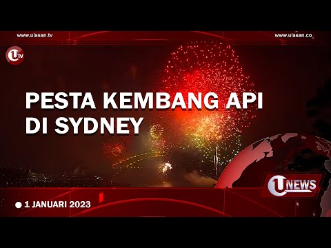 PESTA KEMBANG API MERIAHKAN PERAYAAN TAHUN BARU DI SYDNEY
