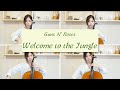 【チェロ4本】Welcome to the Jungle 【弾いてみた】