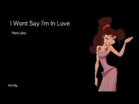 i wont say im in love lyrics i wont say im in love lyrics