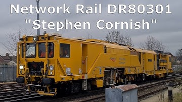 Network Rail DR80301 "Stephen Cornish" at Gillingham on the Chatham main line.