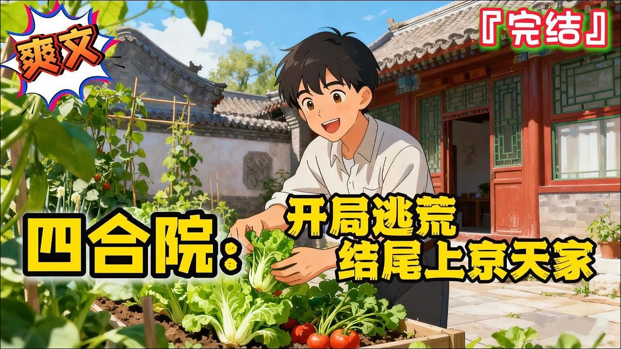 完结《四合院：开局逃荒，结尾上京天家》1959年，受全国第一次旱灾影响，村子颗粒无收，无奈只能逃荒。关键时刻觉醒前世宿慧，并激活了天赋：逆天悟性… #爽文 #小说 #年代 #四合院 #穿越 #逃荒