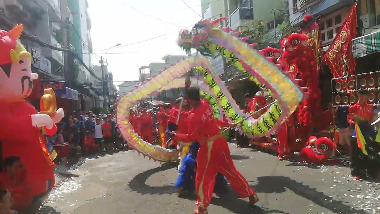 TINH ANH ĐƯỜNG múa rồng 2026 kết hợp trống nhạc - Mùng 5 Tết 2026.