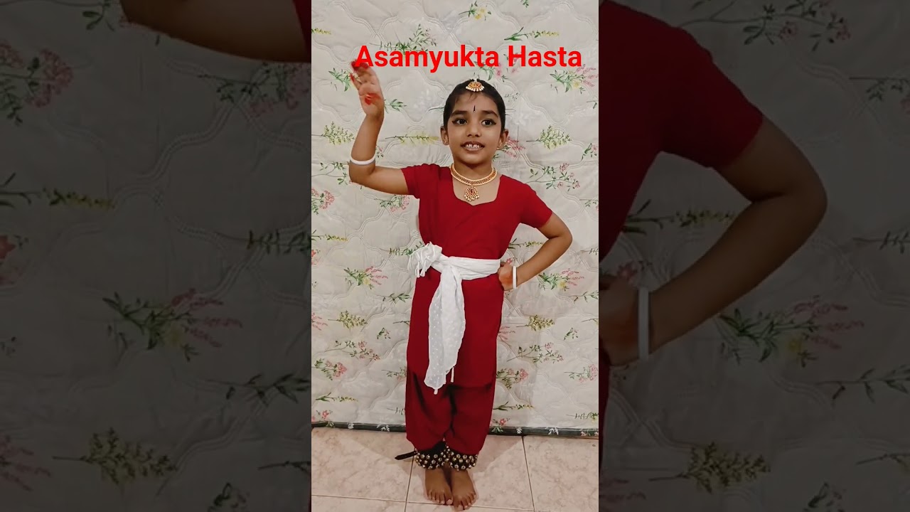 Asamyukta Hasta | single hand  movement in slokam| Bharatanatyam #Mudras# by samskruti