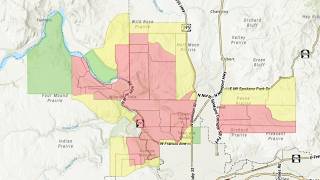 Spokane Sheriff gives evacuation zone information