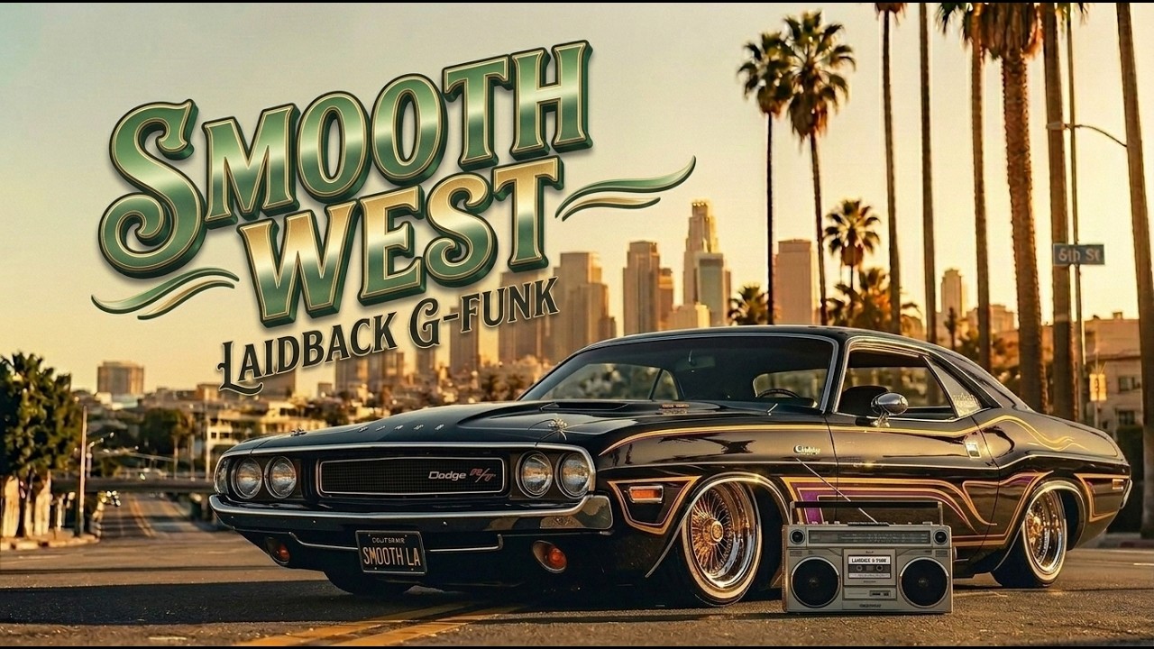 🌴 West Coast G Funk R&B Vibes 🌅 Sunset Kisses & Slow Cruises