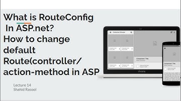 What is RouteConfig inASP.NET? | How to change default route inAP.NET? | Lecture 14