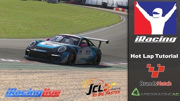 Apex Racing Academy - Basic Hot Lap Tutorial - Porsche 911 - Brands Hatch Indy (French Version)