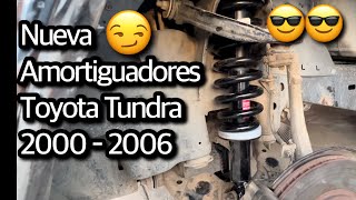 Como Cambiar Montaje de Amortiguadores Toyota Tundra 2000  2006