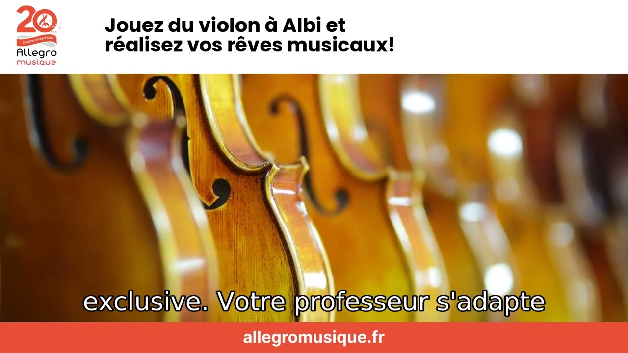 Jouez du violon à Albi et réalisez vos rêves musicaux!