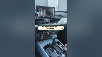 C7 A6/A7 Volume Knob Cheap & Easy Fix