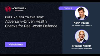 Putting EDR to the Test: Adversary-Driven Health Checks for Real-World Defence