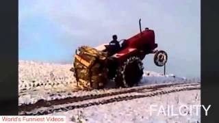 ULTIMATE TRACTOR FAILS 2015 ★ EPIC 8mins Tractors FAIL / WIN Compilation 2 by World's Funniest Videos 136 views 8 years ago 7 minutes, 46 seconds