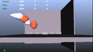 Ball Bounce with a tail