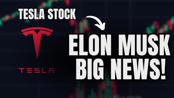 Tesla Stock is about to EXPLODE... (Elon Musk Drops Big News)
