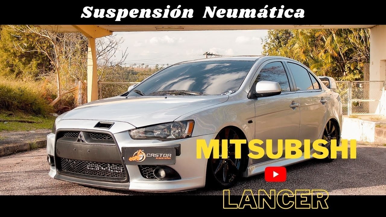 MITSUBISHI LANCER SUSPENSIÓN NEUMÁTICA CASTOR YouTube