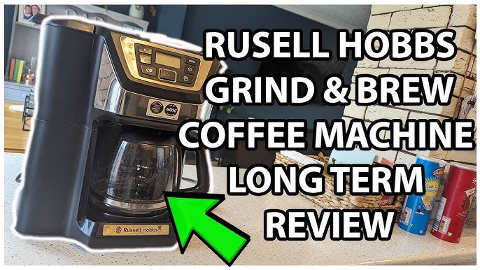 Russell Hobbs Grind & Brew Coffee Machine, 22000, Black