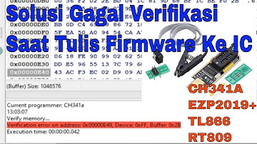 Solusi Bila Gagal Program IC BIOS, EEPROM  - AMPUH - TONTON SAMPAI HABIS