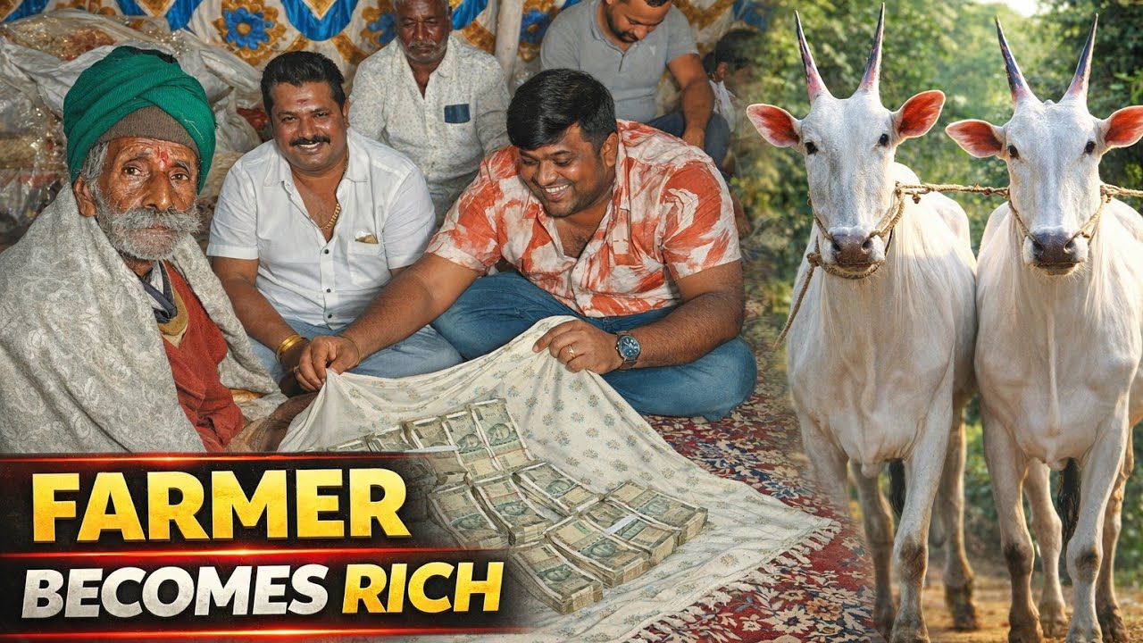 9.5 ಲಕ್ಷಕ್ಕೆ ಹಳ್ಳಿಕಾರ್ ಎತ್ತುಗಳ ಮಾರಾಟ.