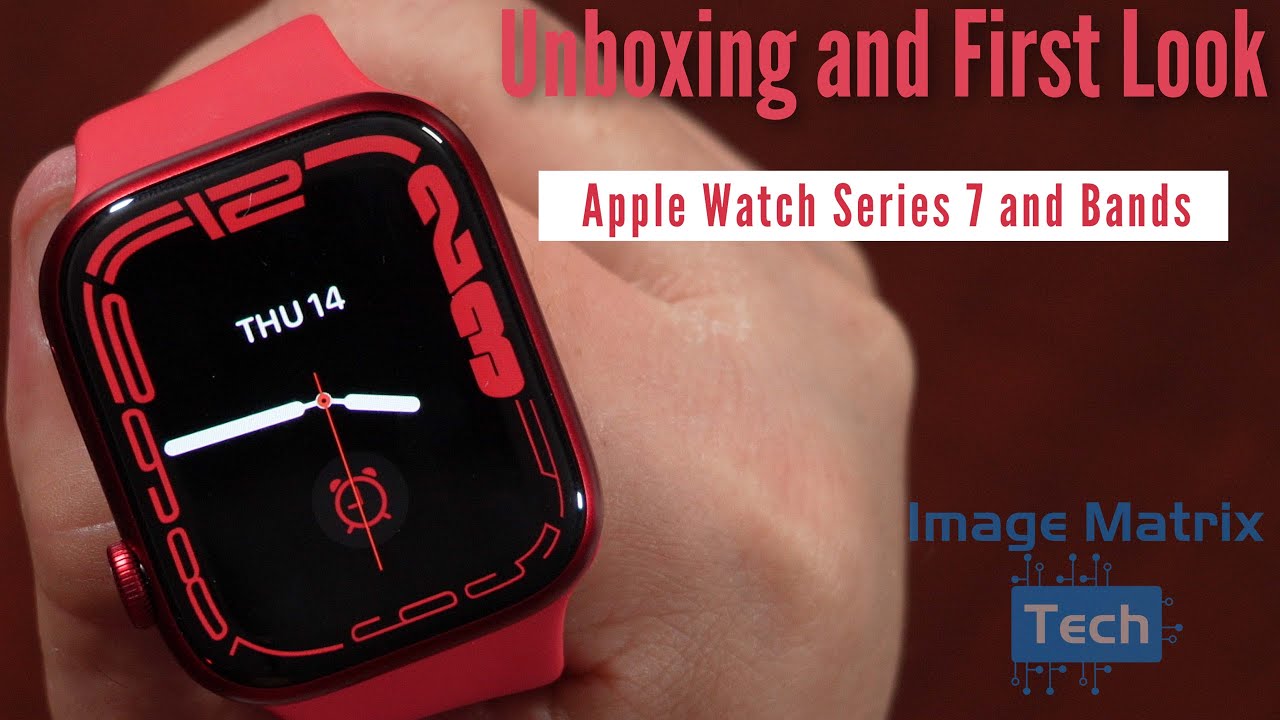 Apple Watch Series 8 (GPS), Smartwatch com caixa (PRODUCT) RED de alumínio  – 41 mm • Pulseira esportiva (PRODUCT) RED – Padrão