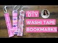 DIY Washi Tape Bookmarks