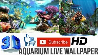 Amazing 3D Aquarium Live Wallpaper HD screenshot 4