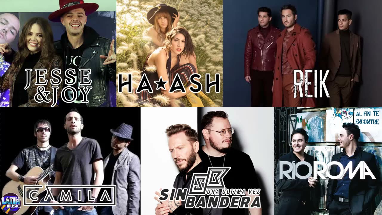 Sin Bandera, Reik, Ha Ash, Mana, Jessy Y Joy, Yuridia, Camila, Mana ...
