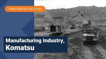 TimeXtender Customer Case - Komatsu