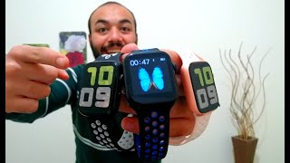 t55 مراجعة كامله  للساعة الذكيه - t55 smart watch review