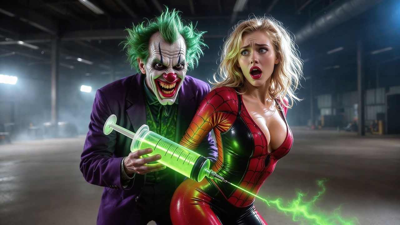 Unexpected Team-Up 💔 A Hilarious Fight Between Spider-Man and Hulk Against Joker and Venom