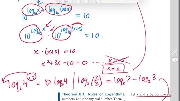 20.2: Rules of logarithms | Wellesley College Calculus 1; Calculus Simplified