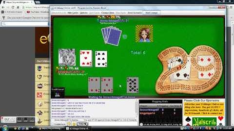 Me Playing Some Cribbage!