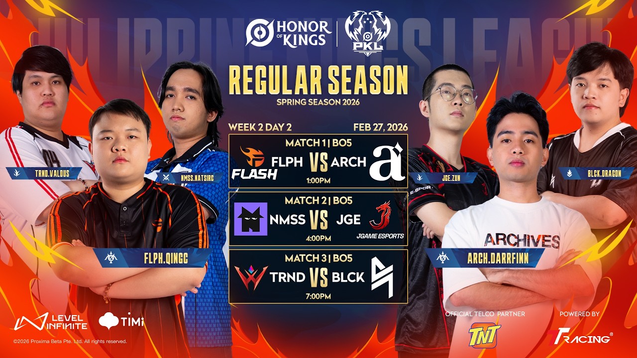 LIVE | PKL Honor of Kings Spring Season 2026 | Regular Season Week 2 - Day 2