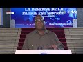 l'adresse du Chef de l'état en rapport avec l'agression Rwandaise .@rtnc