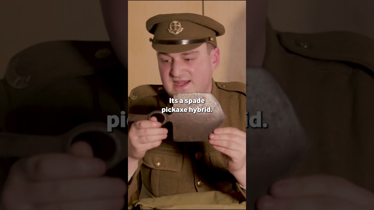 A quick summary of a WWI Soldier's kit